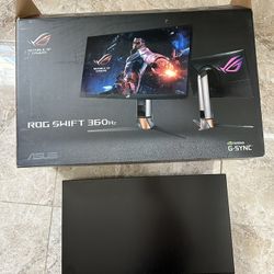 ASUS 25 in ROG Swift 360hz Gaming monitor