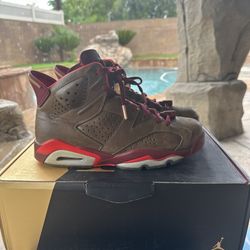 Used Jordan 6 “Cigar” …. Size 8