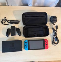 Nintendo Switch V2 Bundle - Excellent Condition