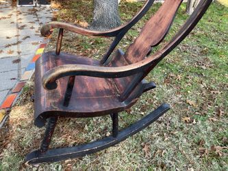 Vintage Wooden Rocking Chair