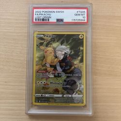 PSA 10 Lost Origin Pikachu TG05 Pokemon