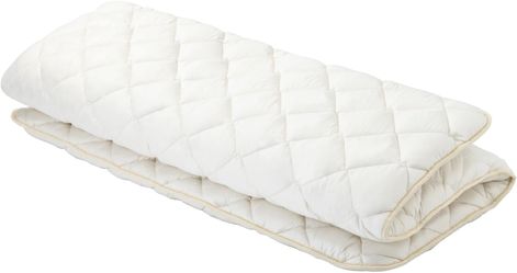 MORIRIN Japanese Floor Futon Mattress (Shikibuton) with Body Pressure Dispersion, Made in Japan, Queen #1513N T4