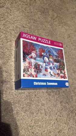 Christmas snowman Jigsaw Puzzle, New Years, Toys