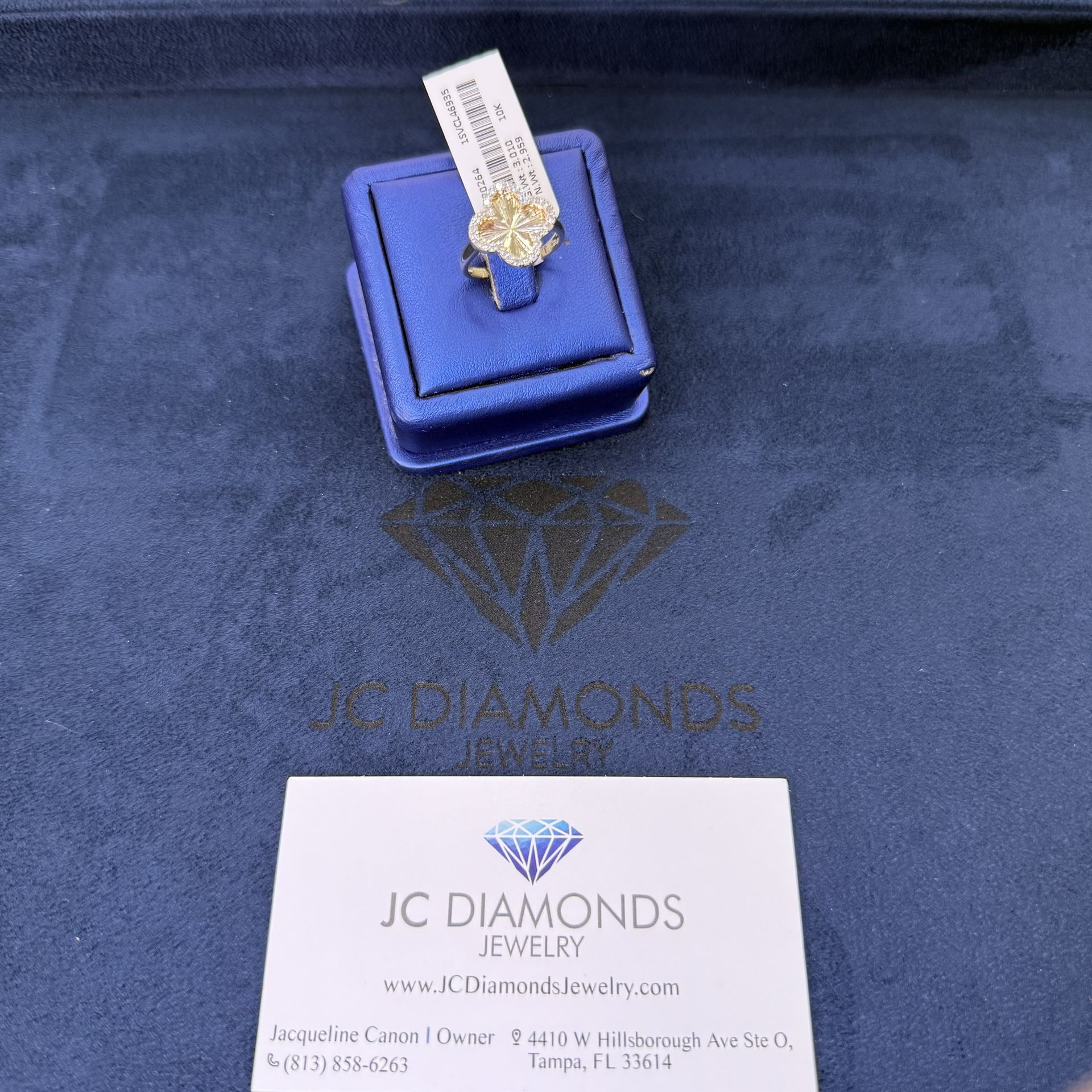 Ring Diamonds Real Gold