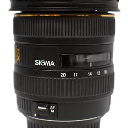 Sigma 10-20mm f/4-5.6 EX DC HSM Lens, Black - made in Japan