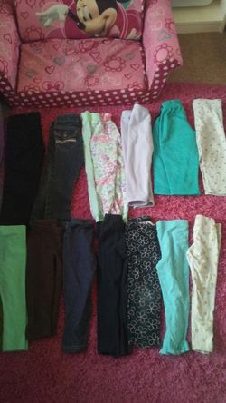 Little girl leggings