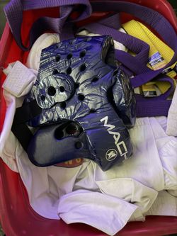 Full Set Of use Sparring Gear