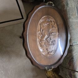 Walnut Table By Nouveau 