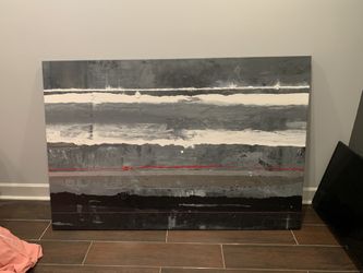 Beautiful 6ft By 4ft Abstract Painting
