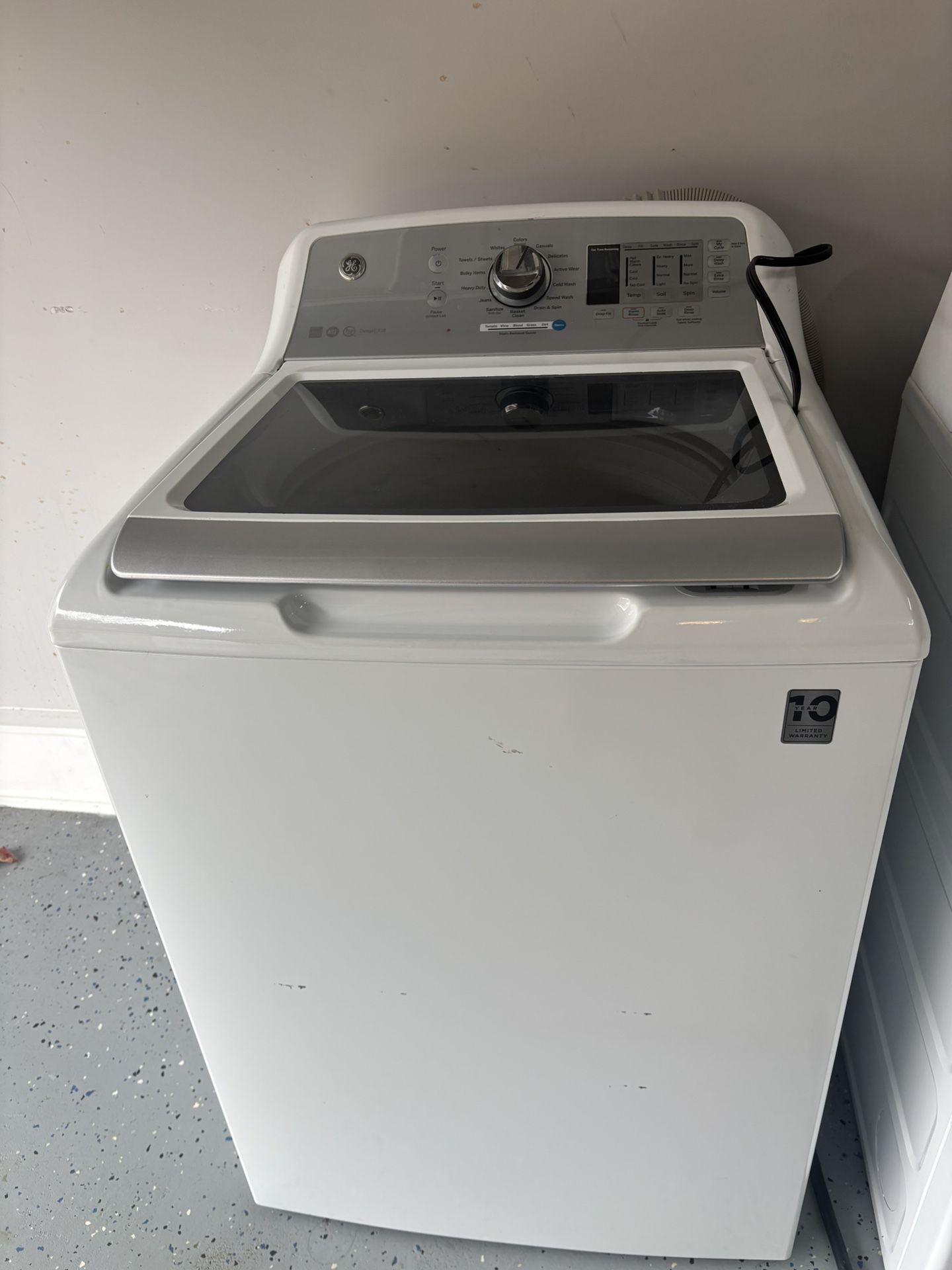 GE - Washer - Top load