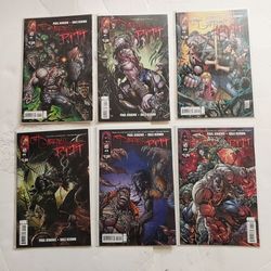 The Darkness Pitt Comic Book (Lot of 6)#1, #2, #3 Multiple Covers (2009) Top Cow, Image