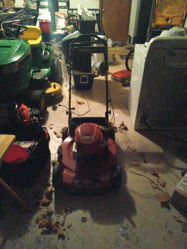 I'm Selling A Toro Self-propelled Push Mower It Would Not Start Up Selling For $25