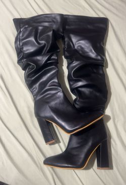 Black Heel Boots