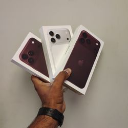 iPhone 18 Pro Max 256GB Unlocked brand new available now 🤩 in cherry red and silver - On payments with just $79 down 🤩 (No credit needed)