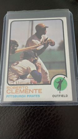 1973 Roberto Clemente Baseball Card