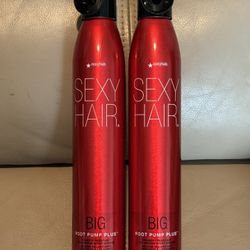 2 SexyHair Sexy Hair Big Root Pump Plus Volumizing Spray Mousse Volume High Hold