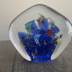 Art Glass Paperweight 
