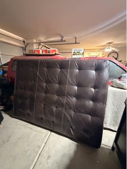 Leather mattress