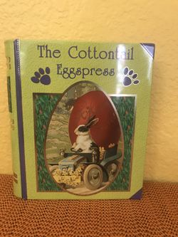 A cottontail book tin 6 inches tall