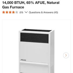 14k BTU Williams Wall Heater 