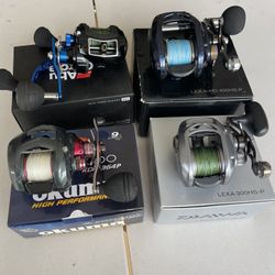 Ocean Baitcaster Fishing Reels 