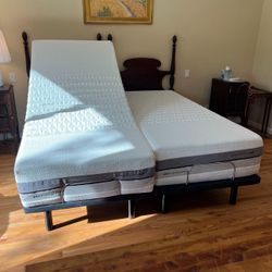 King Bed Split King Adjustable Bed Sleep Science Napa Iflip Adjustable Bed Twin XL Mattress Split Cal King Free Delivery