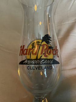 Hard Rock Cafe Hurricane Glass Cleveland
