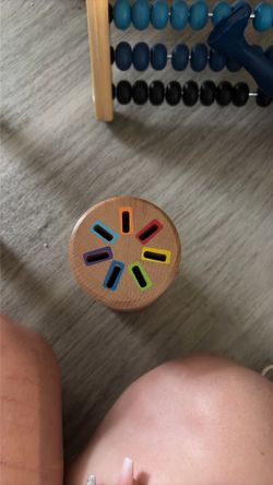 Toddler sorting sticks