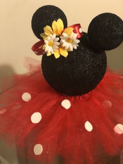 Minnie Mouse centerpieces / tutu princess any theme