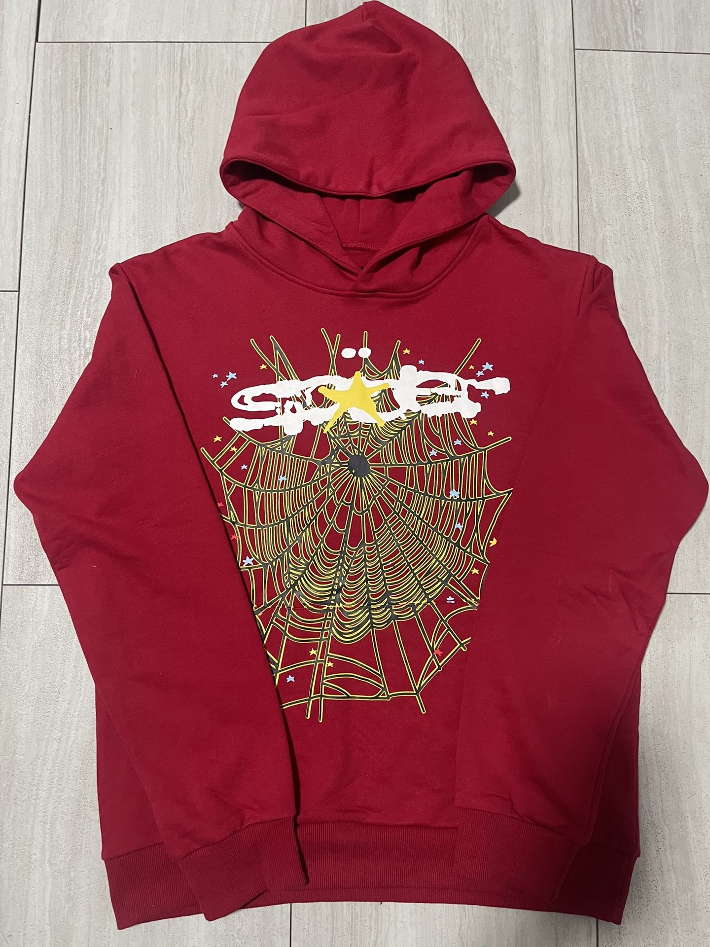 Spider Worldwide Burgundy Hoodie