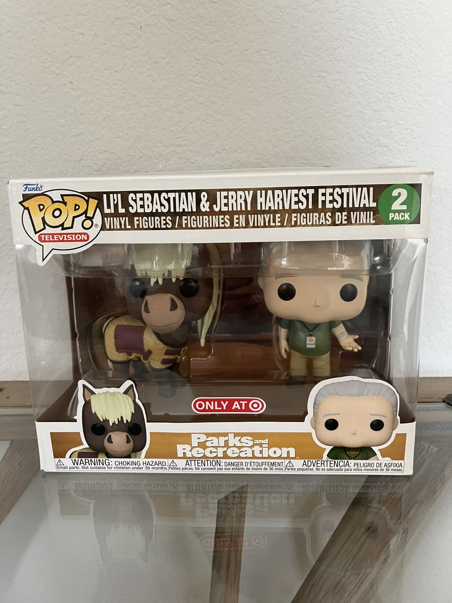 Funko Pop Parks And Rec Li’l Sebastian & Jerry