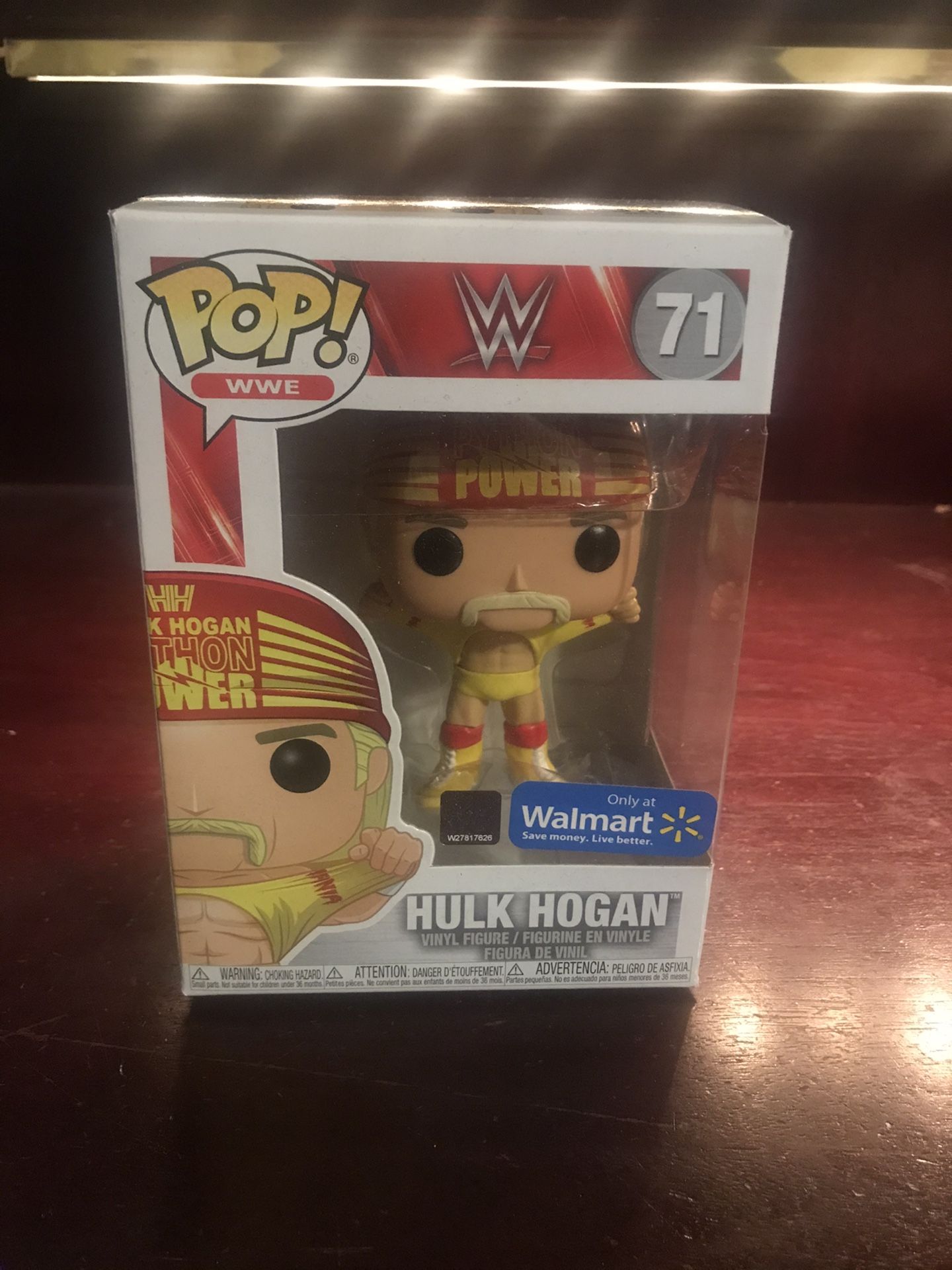 Hulk Hogan Funko Pop Walmart Exclusive