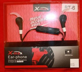 Bluetooth wireless headset ,earphones, earbuds,headphones hear music and answer calls use with any phone or Bluetooth device