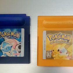 Pokémon Yellow And Blue 