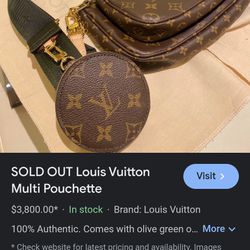 Louis Vuitton Paris Purse