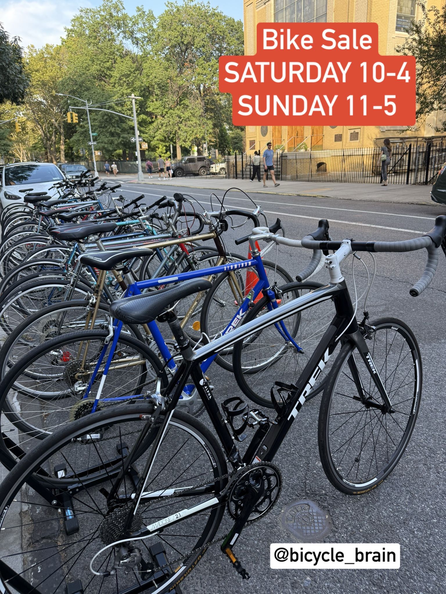 Bicycles For sale Saturday 9/20 And Sunday 9/21 