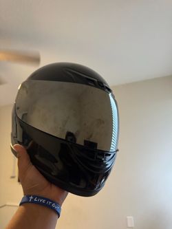 Full Face Motorcycle Helmet Black