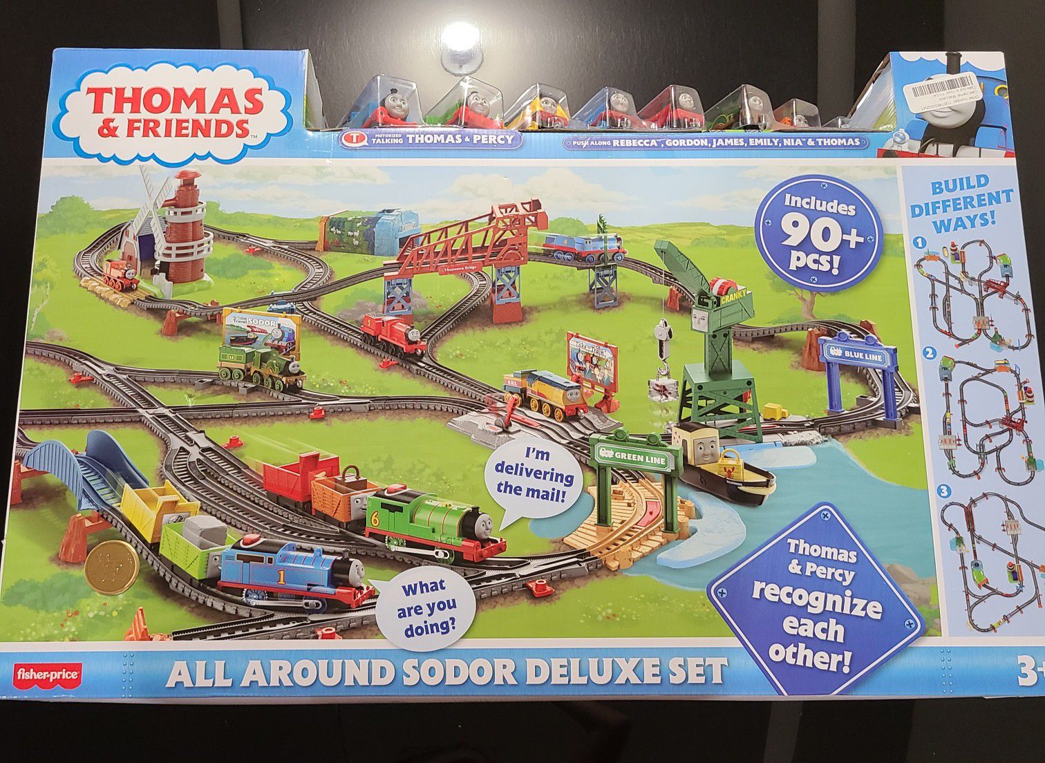 Thomas & Friends All Around Sodor Deluxe Train Set