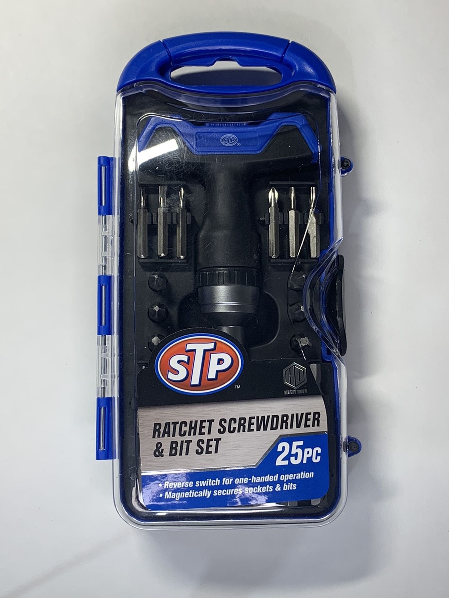 STP Ratchet Screwdriver Socket and Bit Set 25 Pieces Brand New Factory Tools OEM