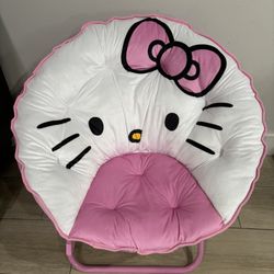 Hello Kitty Saucer Chair And Suitcase