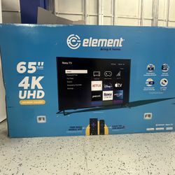 65” Roku Smart 4k UHD Tv 