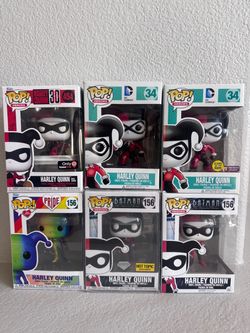 Harley Quinn Funko pops
