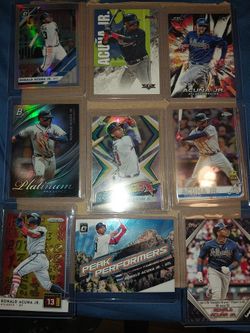 Ronald Acuńa Cards . $150