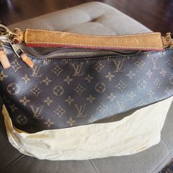 Authentic Louis Vuitton Sully MM Hobo Purse