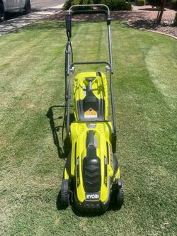 Ryobi 13 inch corded push mower