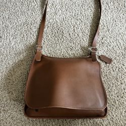 Brown Leather Coach Purse