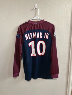 PSG 2017-18 home Neymar Jr jersey