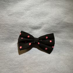 Dots Bow Design Hair Clips/Barrettes