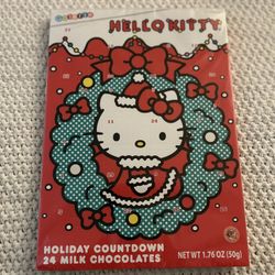 Hello Kitty Christmas Countdown chocolate calender 