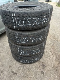 265/70/16 nice set of Goodyear Kevlar